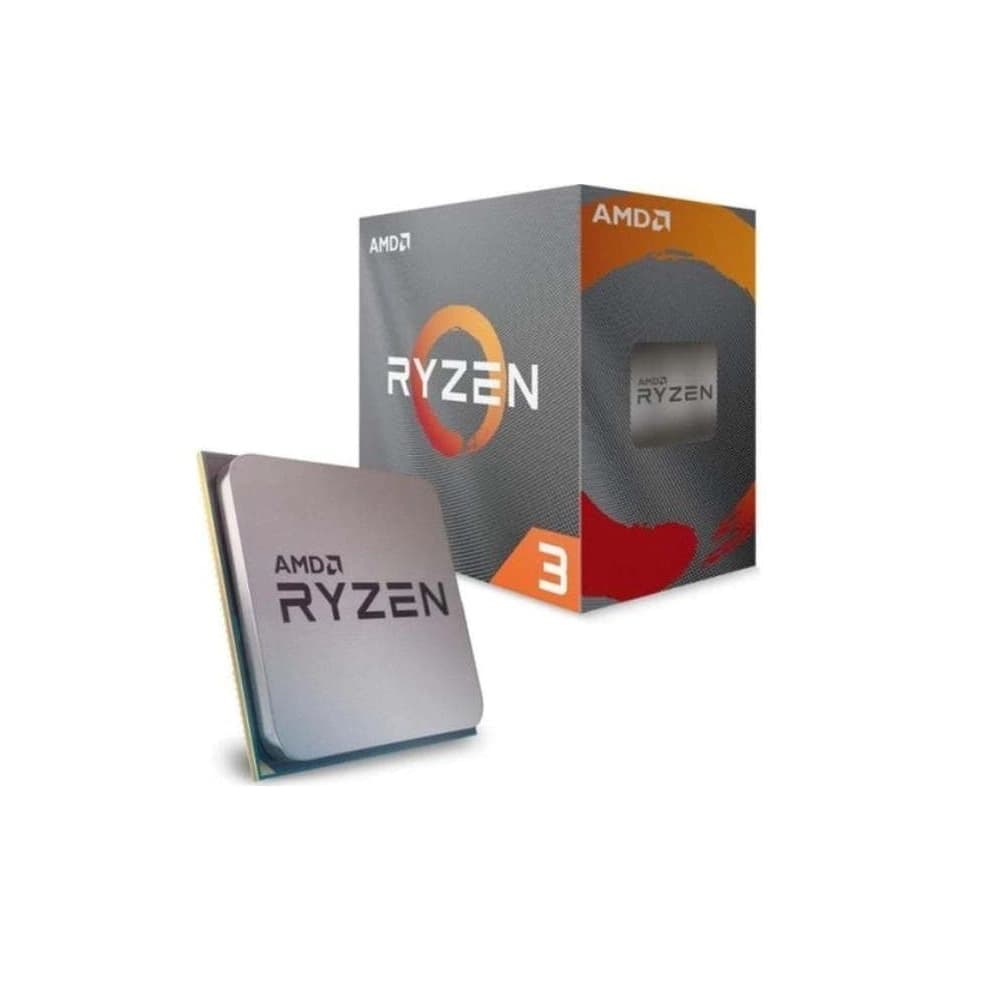 Processador Amd Ryzen 3 3100, 3ª Geração, 4 Core 8 Threads, Cache 18mb, 3.6ghz (3.9ghz Max. Turbo) Am4 - 100-100000284BOX