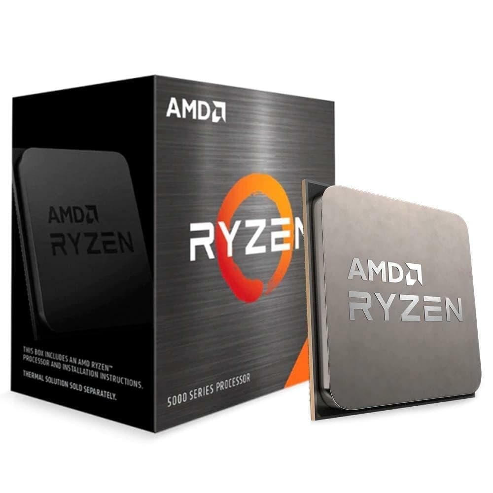 Processador Amd Ryzen 5 5600, 5ª Geração, 6 Core 12 Threads, Cache 35mb, 3.5ghz (4.4ghz Max. Turbo) Am4 - 100-100000927BOX