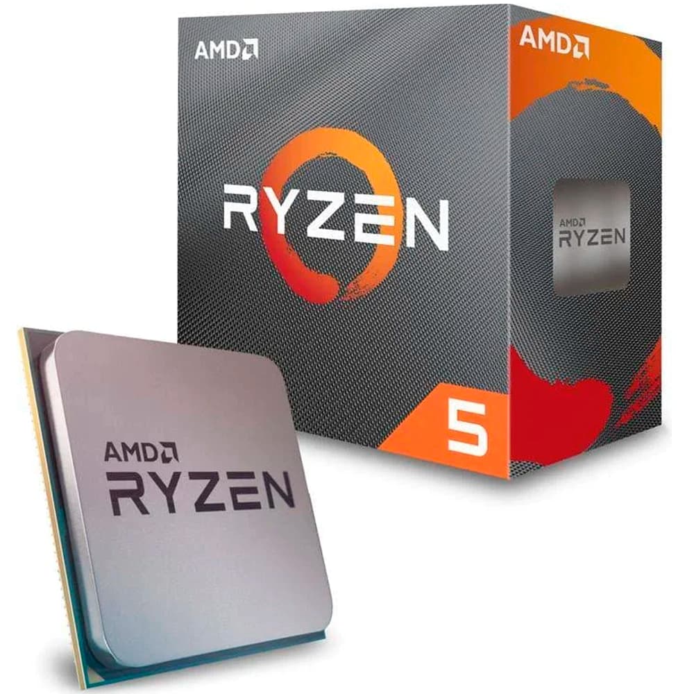 Processador Amd Ryzen 5 4500, 4ª Geração, 6 Core 12 Threads, Cache 11mb, 3.6ghz (4.1ghz Max. Turbo) Am4 - 100-100000644BOX