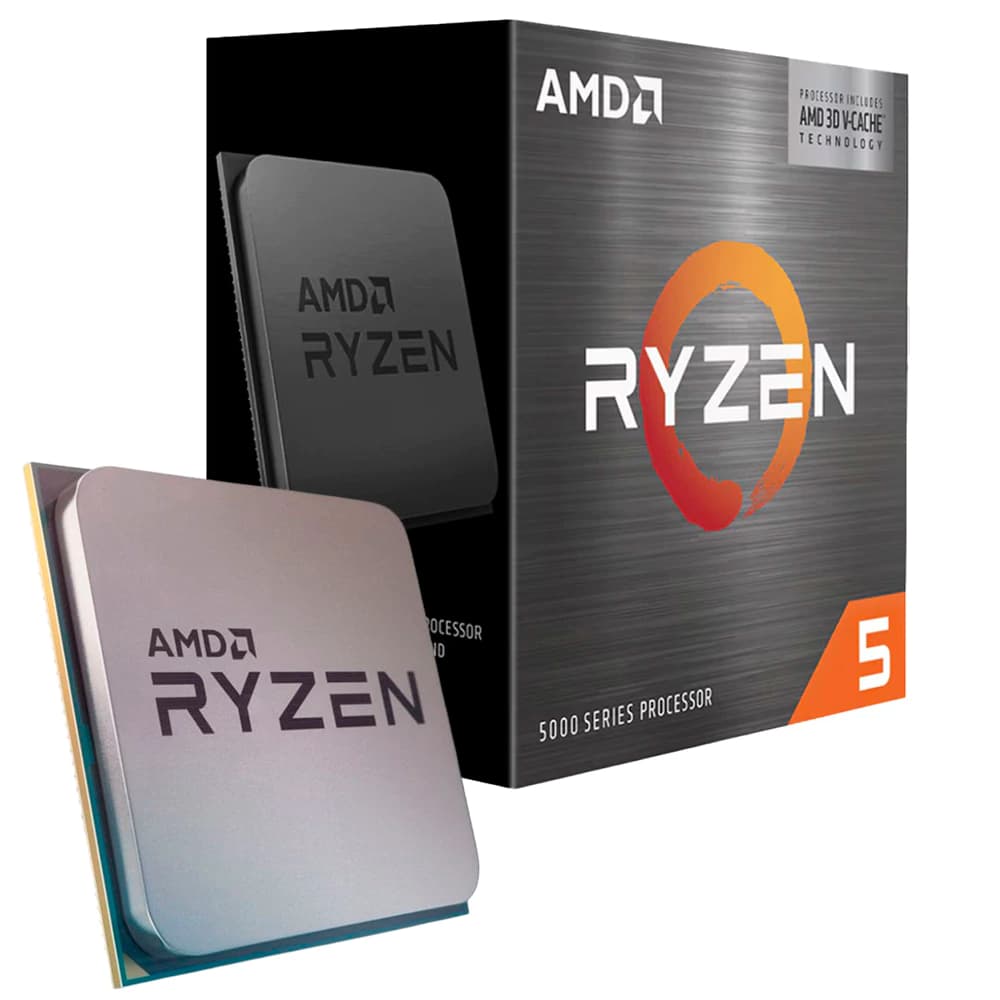 Processador Amd Ryzen 5 5500x3d, 6 Core 12 Threads, Cache 99mb, 3.0ghz (4.0ghz Max. Turbo) Am4 - 100-100001504WOF