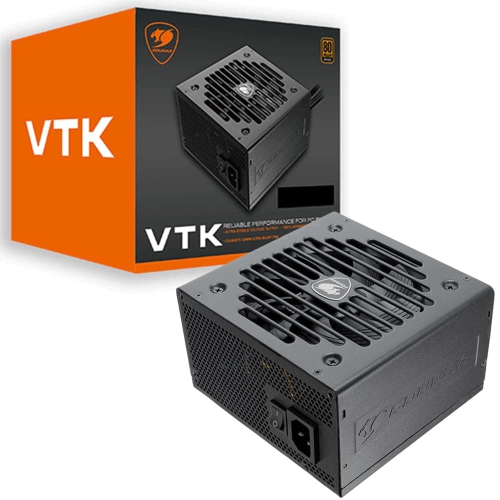 Fonte Real Cougar Gaming Vtk450 450wts 80 Plus Bronze - 31VK045.0002P