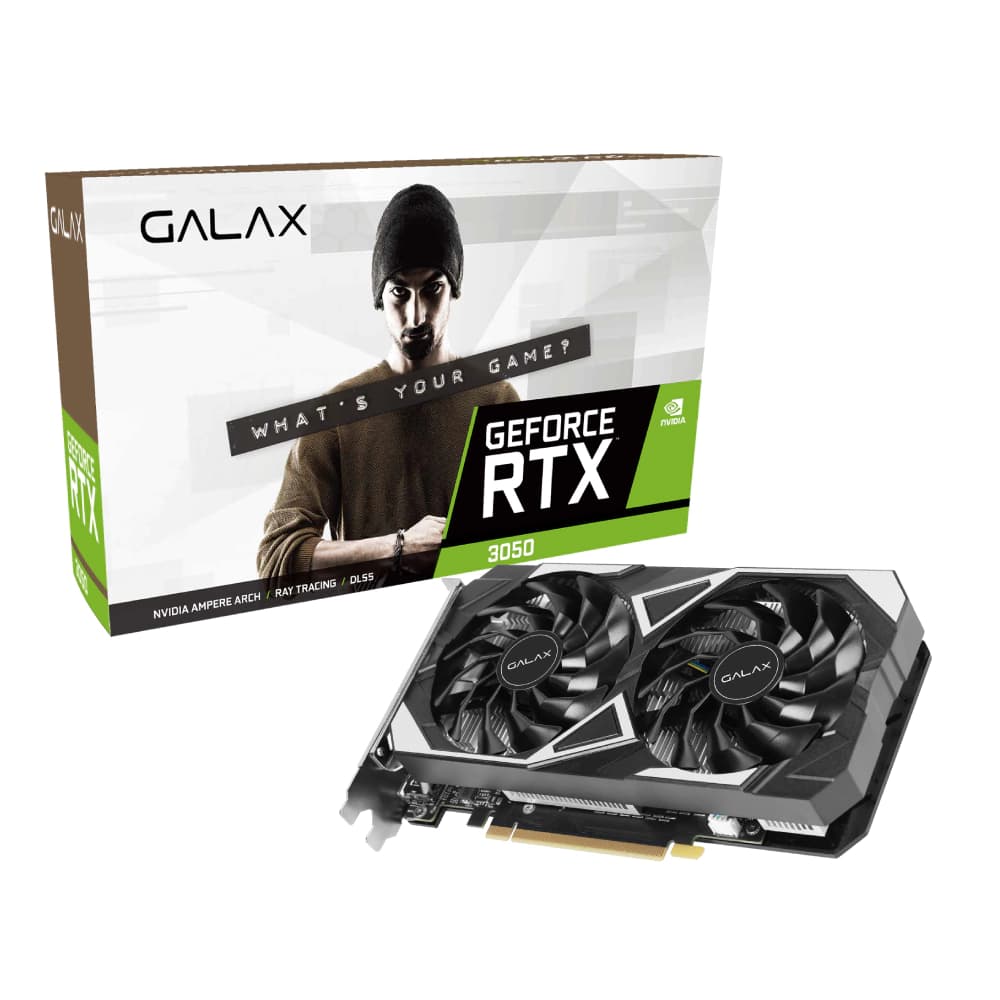 Placa De Vídeo Galax Nvidia Geforce Ex Rtx 3050 6gb Gddr6 128 Bits - 35NRLDMD9OEX