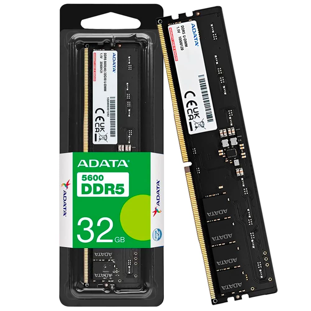 Memória Adata Premier Ddr5 32gb Cl46 5600mhz - AD5U560032G-S
