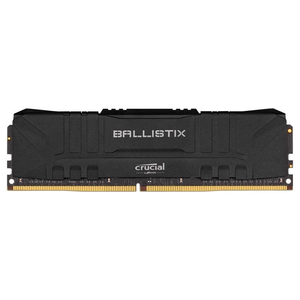 Memória Gamer Crucial Ballistix Preta Ddriv 8gb Cl16 2666mhz - BL8G26C16U4B