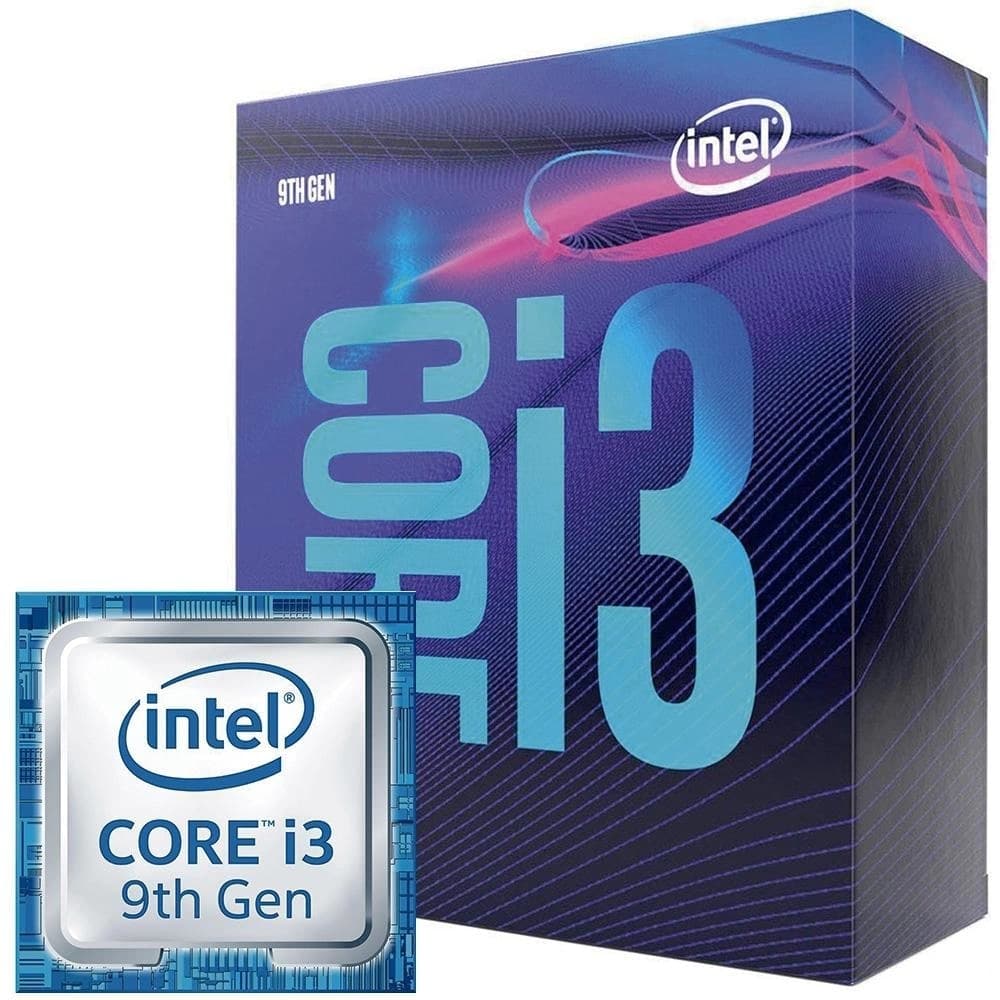Processador Intel Core I3 9100, 4 Core 4 Threads, Coffee Lake 9ª Geração, Cache 6mb, 3.6ghz, (4.2ghz Max. Turbo), Lga 1151 - BX80684I39100