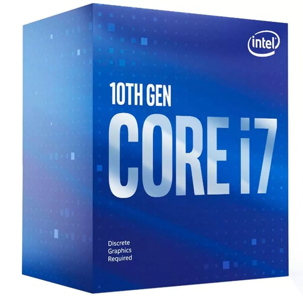 Processador Intel Core I7-10700f, 8 Core 16 Threads, Comet Lake 10ª Geração, Cache 16mb, 2.9ghz, (4.8ghz Max. Turbo), Lga 1200, BX8070110700F
