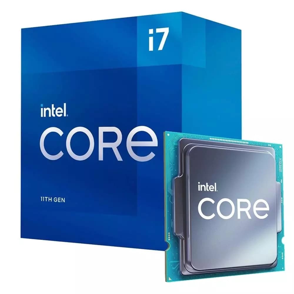 Processador Intel Core I7-11700f, 8 Core 16 Threads, Rocket Lake 11ª Geração, Cache 16mb, 2.5ghz (4.8ghz Max. Turbo), Lga 1200 - BX8070811700F