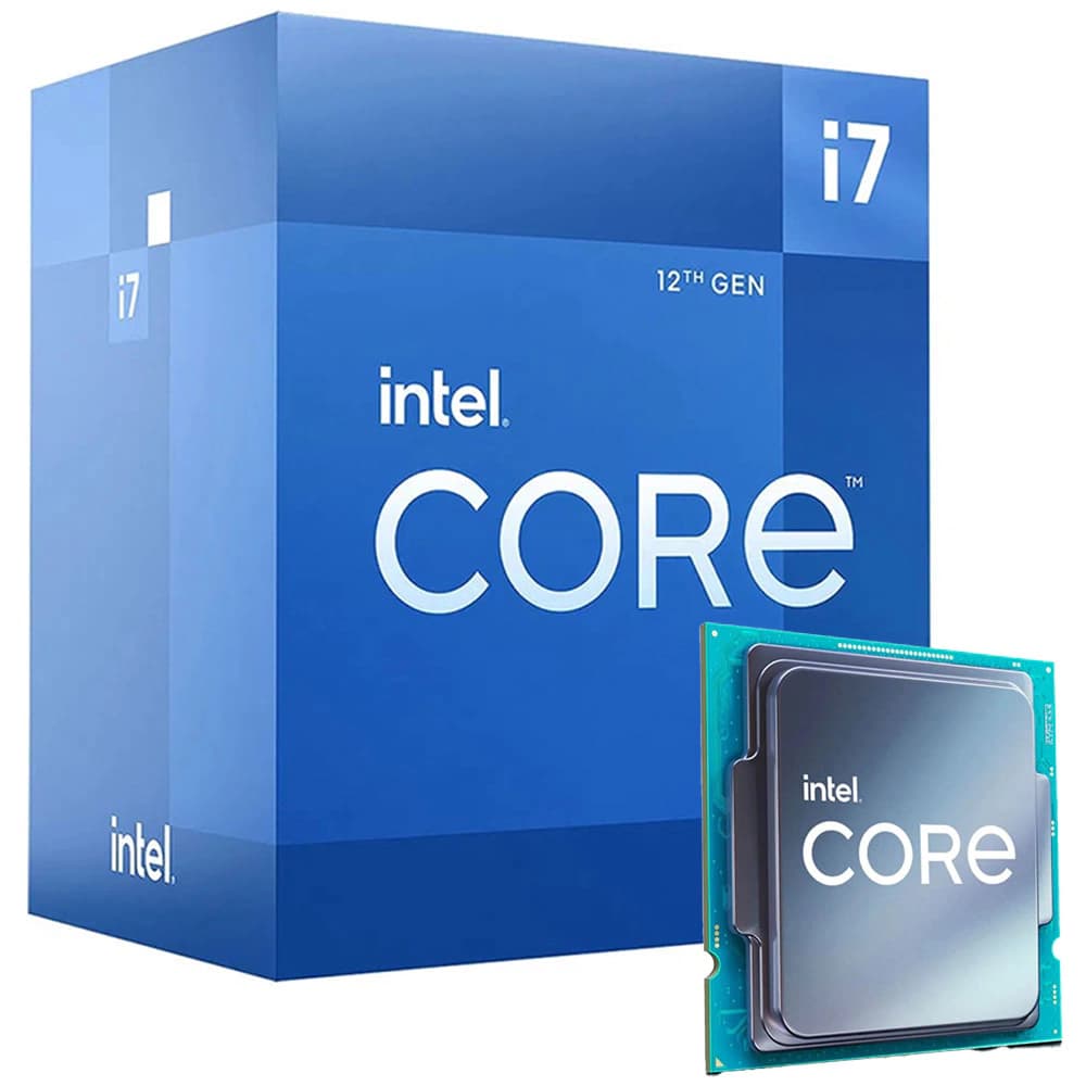 Processador Intel Core I7-12700, 12 (8p+4e) Cores 20 Threads, Alder Lake 12ª Geração, Cache 25mb, 2.1ghz, (4.9ghz Max. Turbo), Lga 1700, Intel Uhd Graphics 770 - BX8071512700
