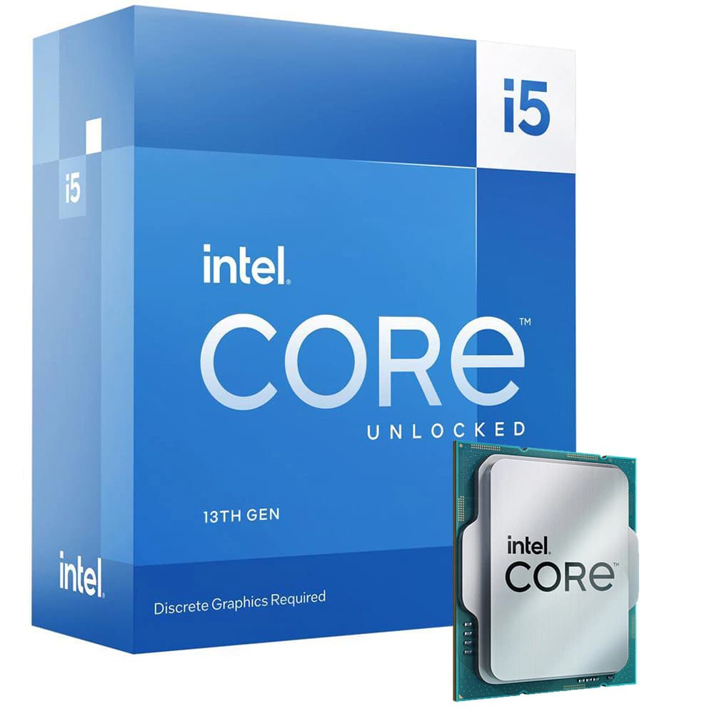 Processador Intel Core I5-13600kf, 14 (6p+8e) Cores 20 Threads, Raptor Lake 13ª Geração, Cache 24mb, 3.9ghz, (5.1ghz Max. Turbo), Lga 1700 - BX8071513600KF