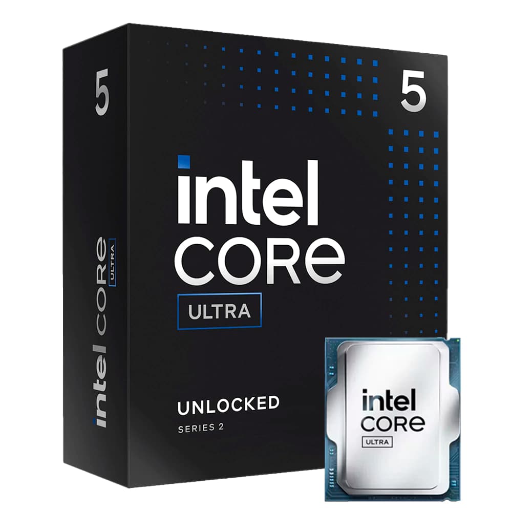 Processador Intel Core Ultra 5 245k, 14 (6p+8e) Cores 14 Threads, Arrow Lake-S, 24mb, 3.6ghz, (5.2ghz Max.), Lga 1851, Intel Graphics - BX80768245K
