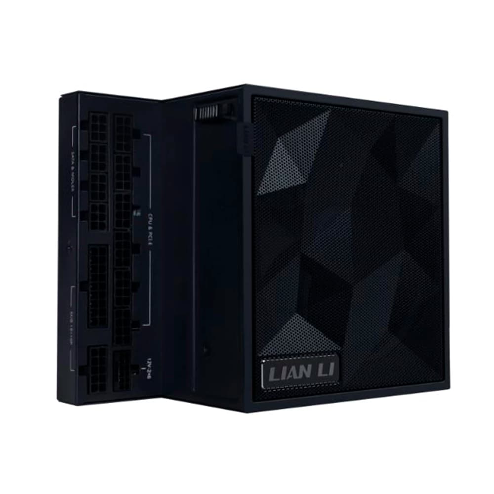 Fonte Real Lian Li Edge Series 1000w Preto Pci-E 5.1 80 Plus Gold Modular - EG1000G BLACK EU