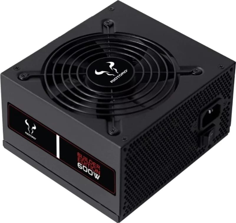 Fonte Real Riotoro Builder Edition 600W 80 Plus - PR-BFX600-NA