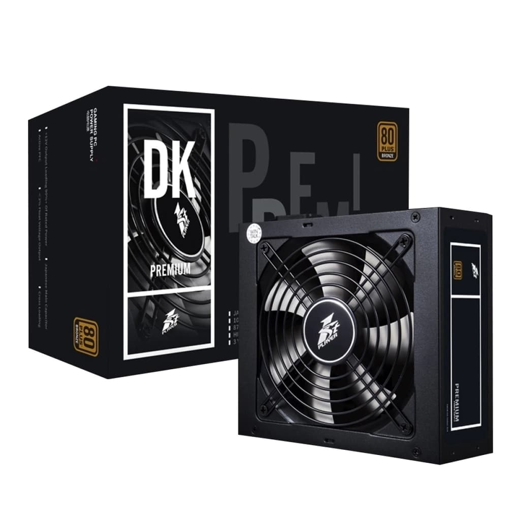 Fonte Real 1stplayer Dk Premium 6.0 600w 80 Plus Bronze - PS-600AX