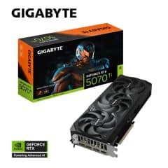Gigabyte RTX 5070 Ti WINDFORCE OC SFF 16G NVIDIA GeForce, 16GB GDDR7, 256bits, DLSS, Ray Tracing (GV-N507TWF3OC-16GB)