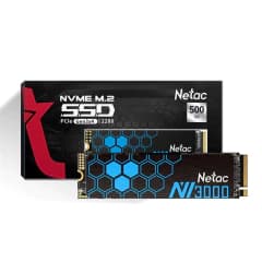 SSD Netac NV3000 500GB M.2 2280 PCIe GEN3X4 NVME (NT01NV3000-500-E4X)