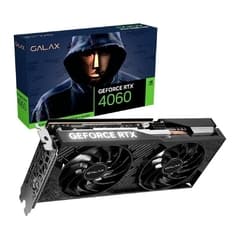 Galax NVIDIA GeForce RTX 4060 1-Click OC 2X Gen2, 8GB, GDDR6, DLSS, Ray Tracing (46NSL8MDAPCO)