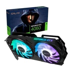 Galax NVIDIA GeForce RTX 4060 EX, 8 GB GDDR6, DLSS, Ray Tracing (46NSL8MD8MEX)