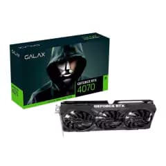 Galax NVIDIA GeForce RTX 4070 1-Click OC 3X, 12GB, GDDR6X, DLSS, Ray Tracing (47NOM7MD7QOC)