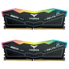 Memória TEAMGROUP T-Force Delta RGB, Black, 32GB (2x16GB) 6200 MHZ, DDR5, CL38 - (FF3D532G6200HC38ADC01)
