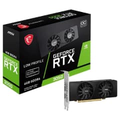 MSI NVIDIA GeForce RTX 3050 Low Profile OC 6GB GDDR6 96bits (912-V812-023)
