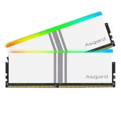 Memória Asgard Valkyrie V5 Branca RGB DDR4, 16GB (8GBx2), 3200Mhz, CL18, 1.35v (VMA45UG-MEC1U2AV5)