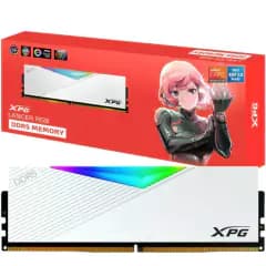 Memória XPG Lancer RGB, Branca, 32GB (1x32GB) 6000 MHZ, DDR5, CL30 - (AX5U6000C3032G-BLARWH)