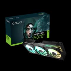 Galax NVIDIA GeForce RTX 5070 Ti EX 1-Click OC, 16GB, GDDR7, ARGB, DLSS, Ray Tracing (57IZN6MDBUEX)