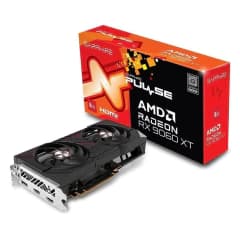 Sapphire RX 9060 XT PULSE AMD Radeon, 8GB, GDDR6, 20 Gbps, FidelityFX, RDNA 4 (11350-04-20G)