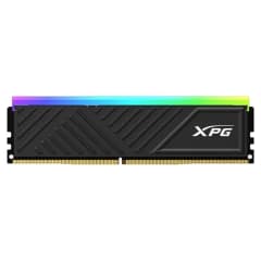 Memória XPG Spectrix D35G, 8GB, RGB, 3200MHz, DDR4, CL16, Preto (AX4U32008G16A-SBKD35G)