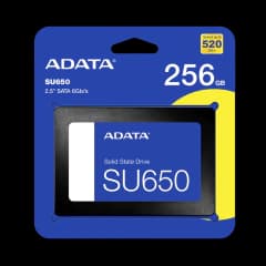 SSD 240 GB Adata SU650, SATA, Leitura: 520MB/s e Gravação: 450MB/s (ASU650SS-240GT-R)