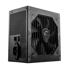 Fonte MSI MAG A650BN, 650W, 80 Plus Bronze, PFC Ativo, Com Cabo, Preto (306-7ZP2B22-CE0)