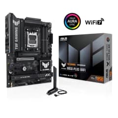 ASUS TUF B850-PLUS WIFI, AMD AM5 , ATX, DDR5, Wi-fi 7, Preto (90MB1J30-M0EAY0)