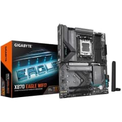 Gigabyte X870 EAGLE WIFI7, AMD, ATX, DDR5, RGB, Wi-Fi 7, Bluetooth (9MX87EG7-00-G11)
