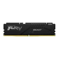 Memória Kingston Fury Beast 16GB (1X16GB), DDR5, 6000MHZ, CL36, AMD EXPO / Intel XMP 3.0 PRETO (KF560C36BBE2-16)