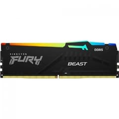 Memória DDR5 Kingston Fury Beast, RGB, 32GB, 6000Mhz, CL30, EXPO/XMP 3.0, Black (KF560C30BBEA-32)