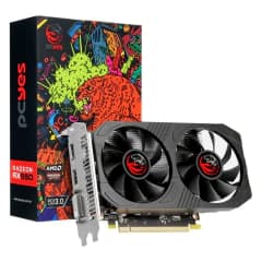 PCYes AMD Radeon RX 550, 4GB GDDR5 128 Bits, Graffiti Series (PJRX550DR5128B)