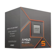 AMD Ryzen 5 8600G, 4.3 GHz (5.0GHz Max Turbo), Cache 6MB, 6 Núcleos, 12 Threads, AM5, Vídeo Integrado (100-100001237BOX)