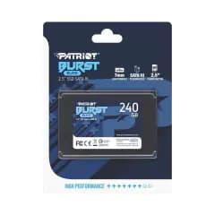 SSD Patriot Burst Elite 240 GB, 2.5, SATA III, Leitura: 450MB/s e Gravação: 320MB/s (PBE240GS25SSDR)