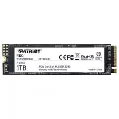 SSD Patriot P300, 1TB, M.2 2280 PCIE, Leitura até 2100 MB/s, Gravação até 1650 MB/s (P300P1TBM28)