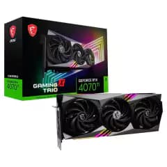 MSI NVIDIA GeForce RTX 4070 Ti Gaming X Trio 12GB GDDR6X, DLSS 3, Ray Tracing (912-V513-008)