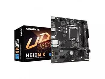 Placa Mãe Gigabyte H610M K DDR4 (LGA 1700/Intel H610/M.2)