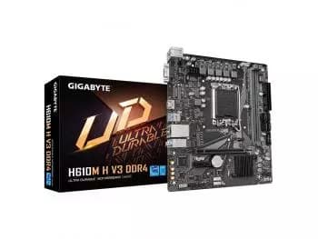 Placa Mãe Gigabyte H610M H V3 DDR4 (LGA 1700/Intel H610/M.2)