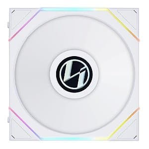 Cooler para Gabinete Lian Li UNIFAN TL LCD 120 RGB 120mm White - 12TLLCD1W