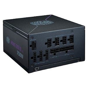 Fonte Cooler Master MWE Bronze 750 V3 MPE-7501-ACAAW-3BUS ATX 750W 80Plus Gold - Preto