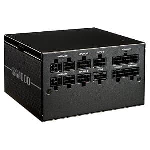 Fonte Cooler Master Elite MPW-A001-AFAG-BUS ATX 1000W 80Plus Gold - Preto