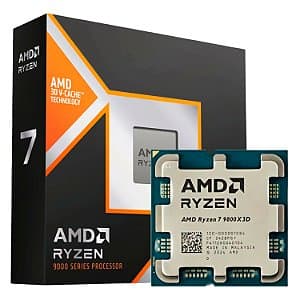 Processador AMD Ryzen 7-9850X3D Socket AM5 8 Core 16 Threads 4.7GHz e 5.6GHz Turbo Cache 104MB