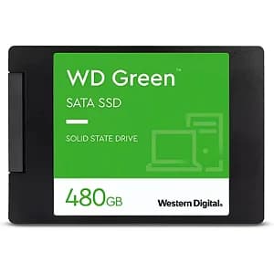 SSD 480GB Western Digital WD Green SATA SATA 2.5 545MBs/430MBs - WDS480G3G0A