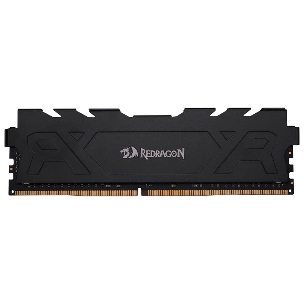 Memória 16GB DDR4 3200MHz Redragon GM-708 - CL16 - com Dissipador - Preto