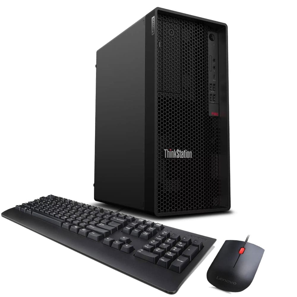 PC Gamer Lenovo P360 Tower - Intel i7 12700, RAM 32GB, SSD 1TB, GeForce RTX 3060 12GB, Teclado e Mouse USB, Windows 11 Pro - 30FNSF5F00