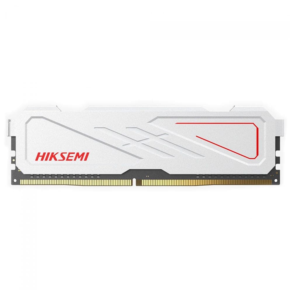 Memória 8GB DDR4 3200MHz Hiksemi Armor - CL22 - Dissipador Branco - HSC408U32E2